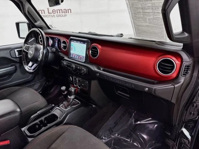Used 2020 Black Clearcoat Jeep Unlimited Rubicon image 28