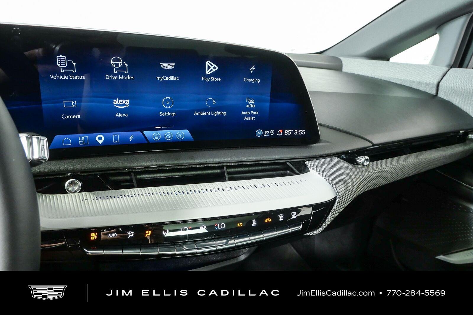 Used 2025 Crystal White Tricoat Cadillac Luxury 1 image 13