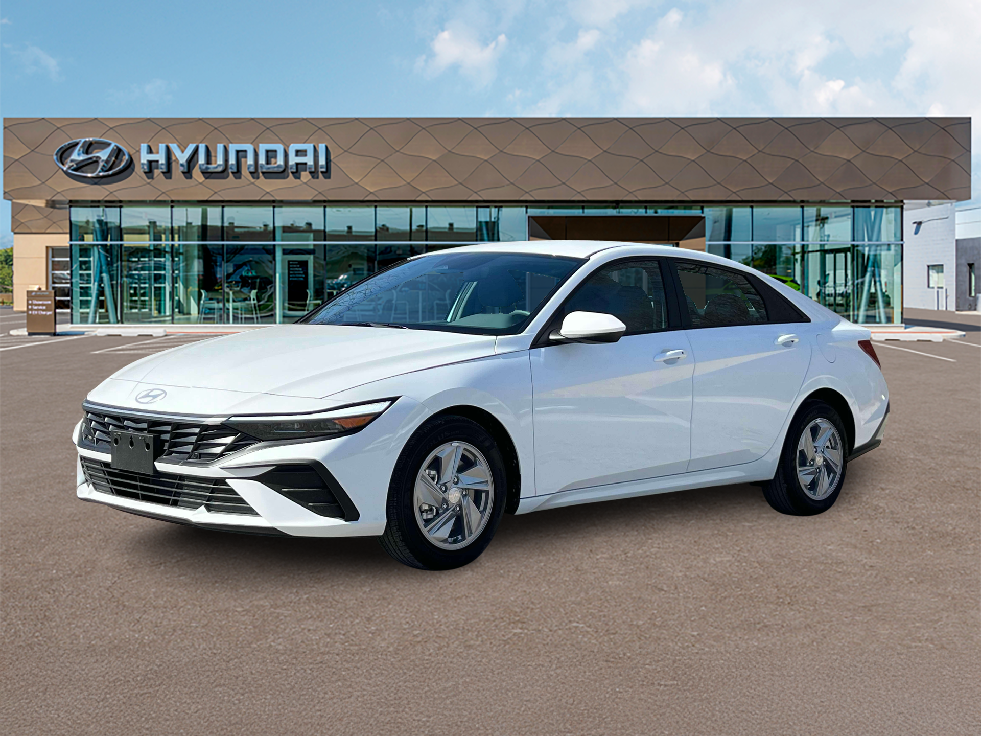 New 2025 Serenity White Hyundai SE image 2
