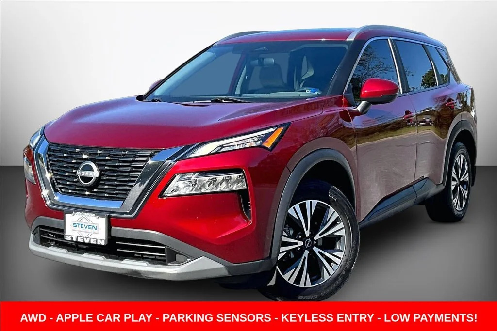 Used 2023 Red Nissan SV image 3