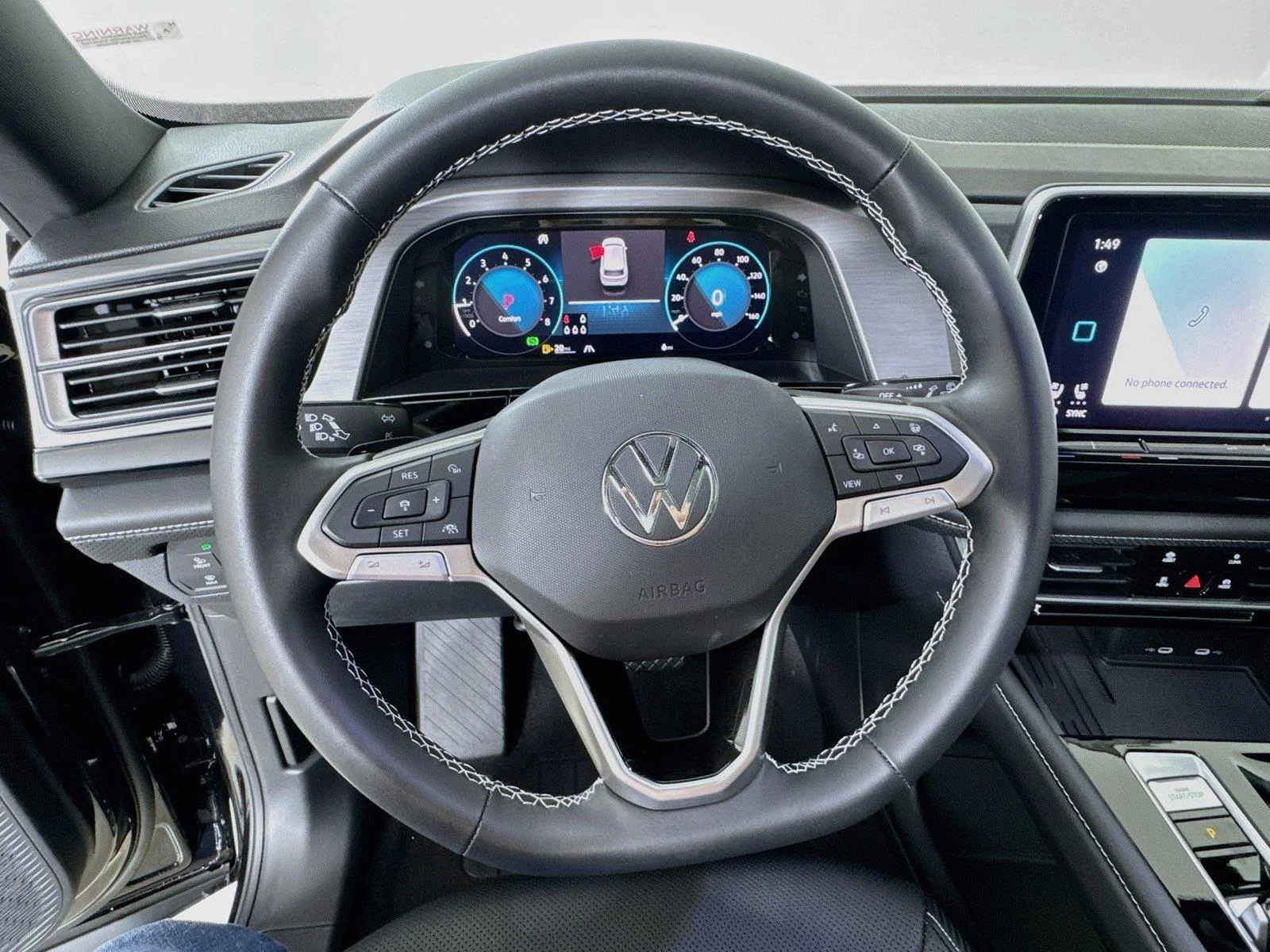 New 2026 Deep Black Pearl Volkswagen 2.0T SE w/Technology image 11
