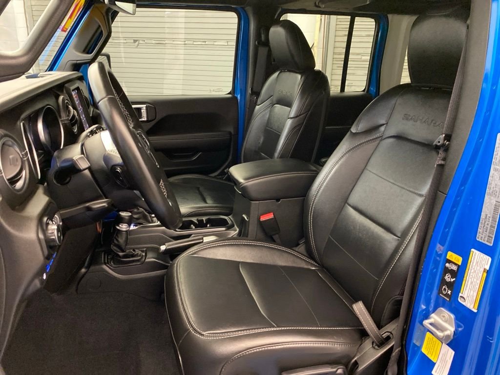 Used 2022 Blue Jeep Unlimited Sahara 4xe image 18