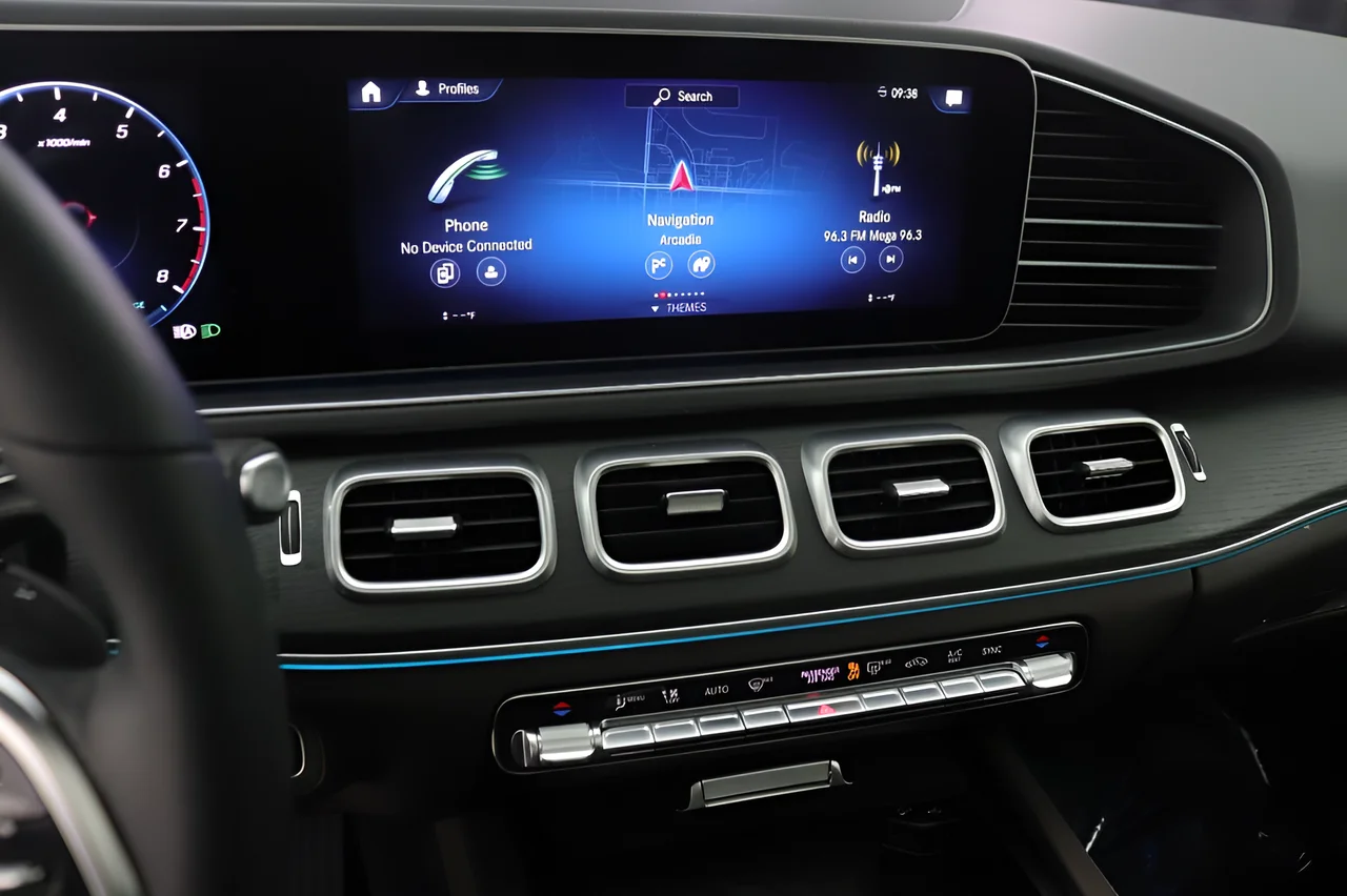 Certified Used 2023 Red Mercedes-Benz 450 4MATIC® AMG® Line Pkg image 9