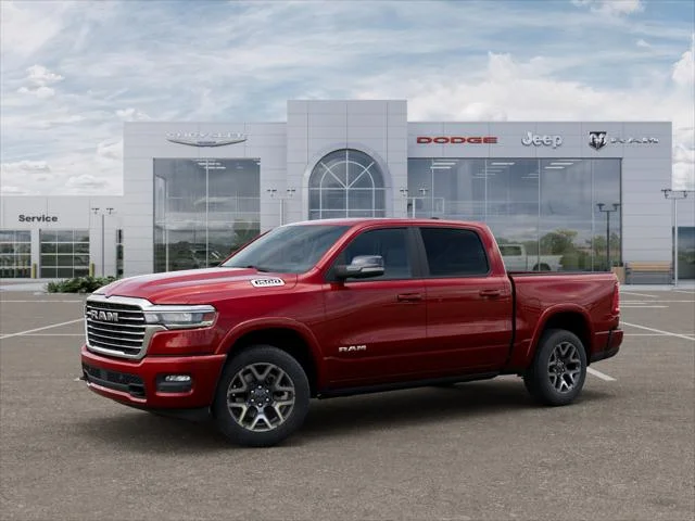 New 2026 Molten Red Pearl-Coat Exterior Paint RAM Laramie image 28