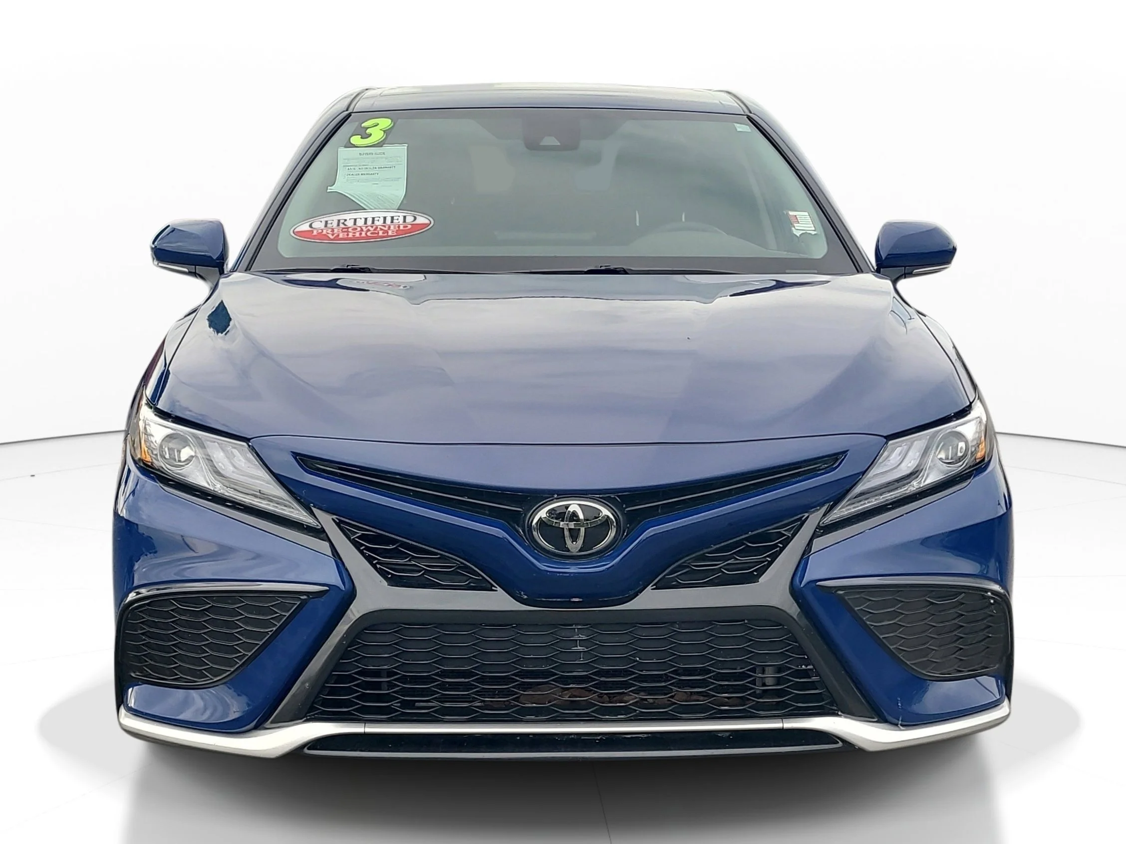 Certified Used 2023 Blue Toyota XSE image 2