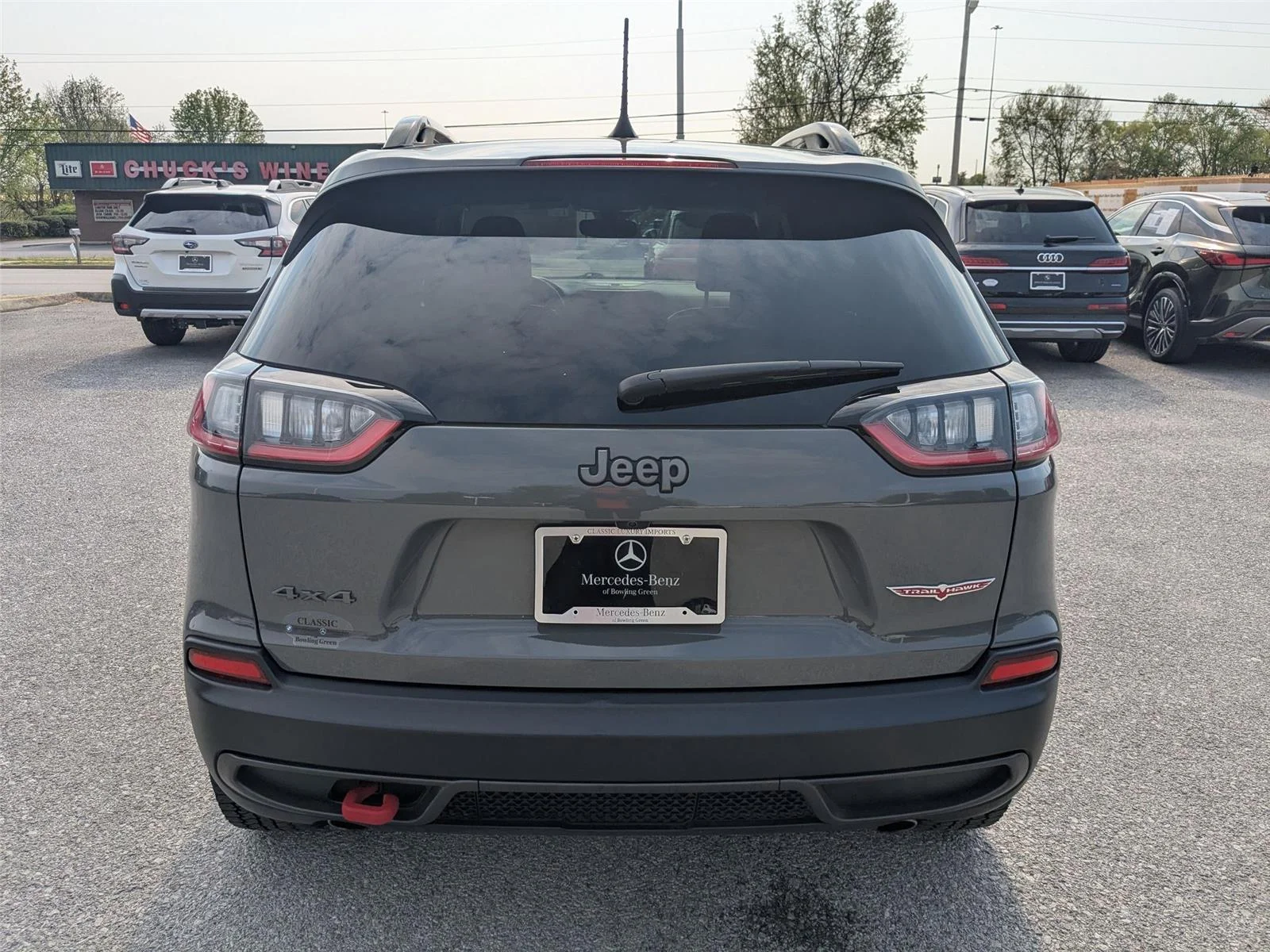 Used 2022 GRAY Jeep Trailhawk image 6