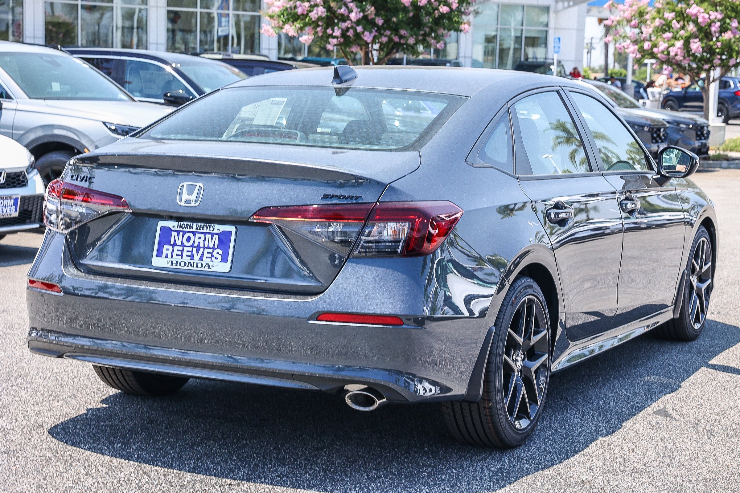 New 2026 Meteorite Gray Metallic Honda Sport CVT image 6