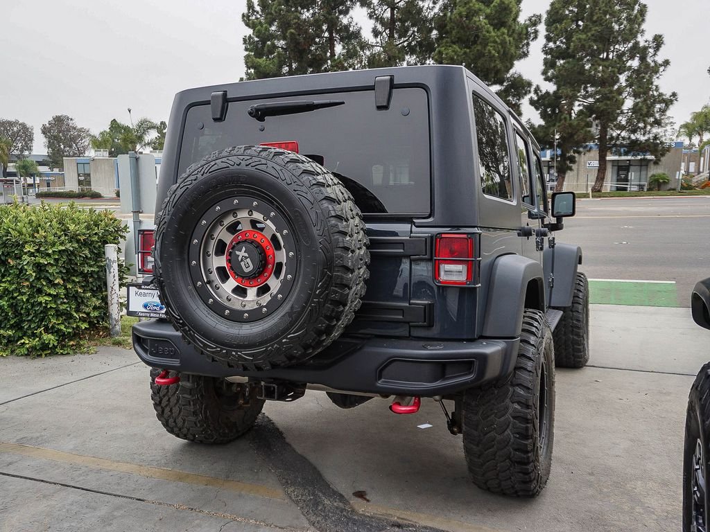Used 2018 Black Jeep Unlimited Rubicon image 7