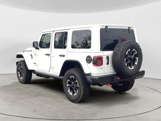 New 2027 Bright White Clearcoat Jeep Rubicon image 3
