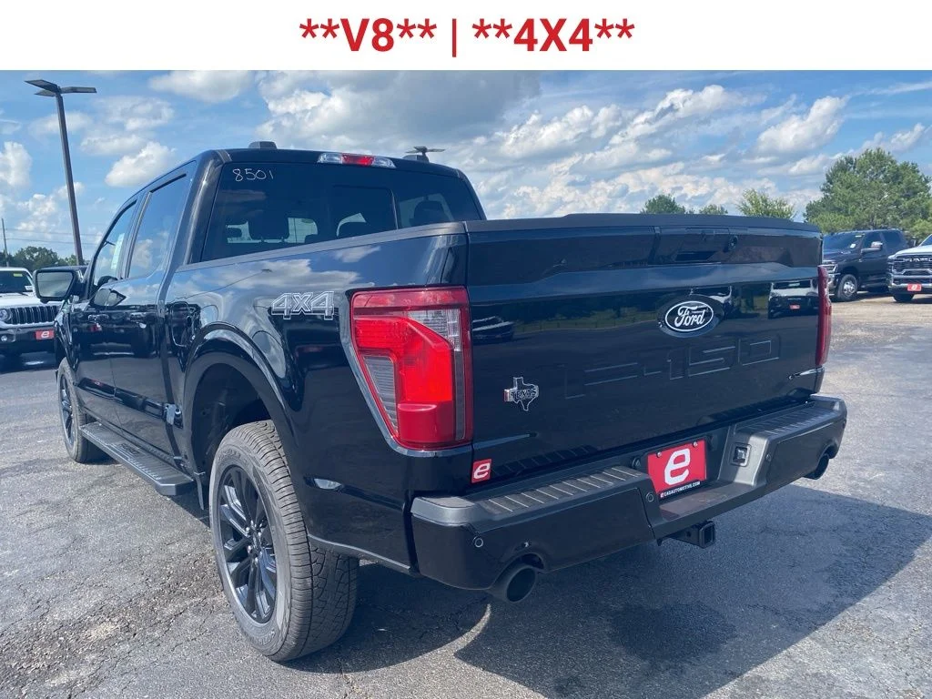 New 2026 Agate Black Metallic Ford XLT image 6