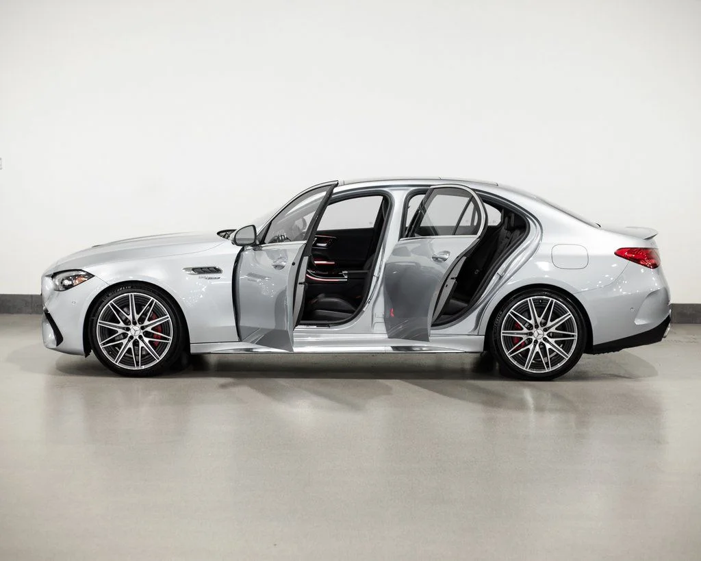Certified Used 2024 Silver Mercedes-Benz C 63 S AMG® image 3