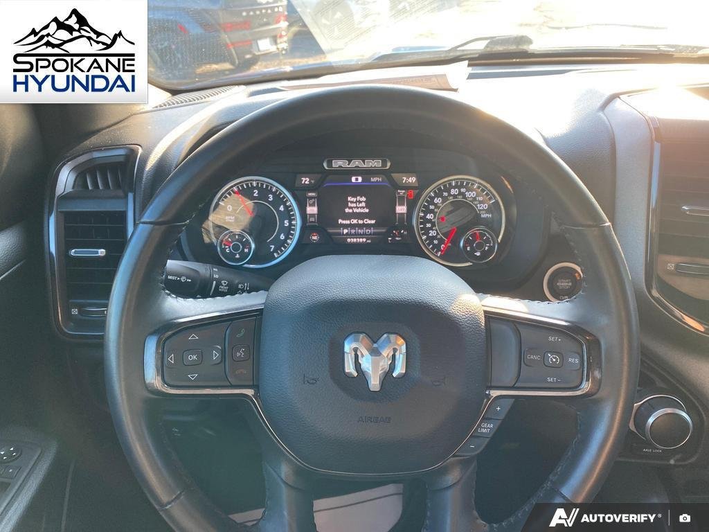Used 2023 Hydro Blue Pearlcoat Ram Big Horn image 17