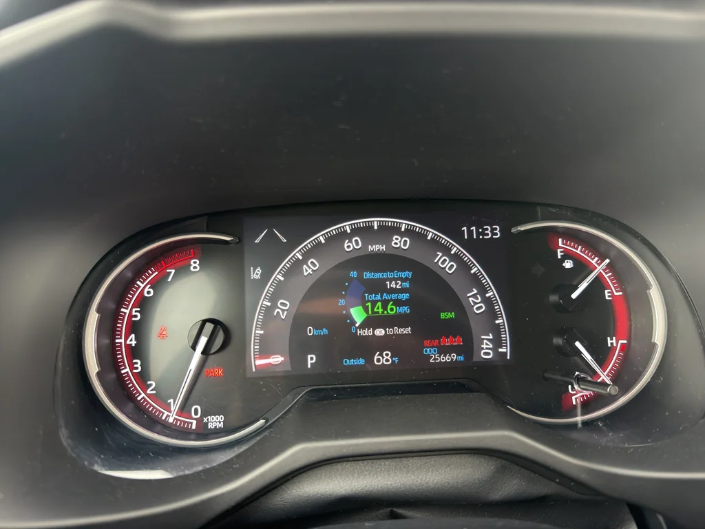 Used 2023 Magnetic Gray Metallic Toyota XLE Premium image 13