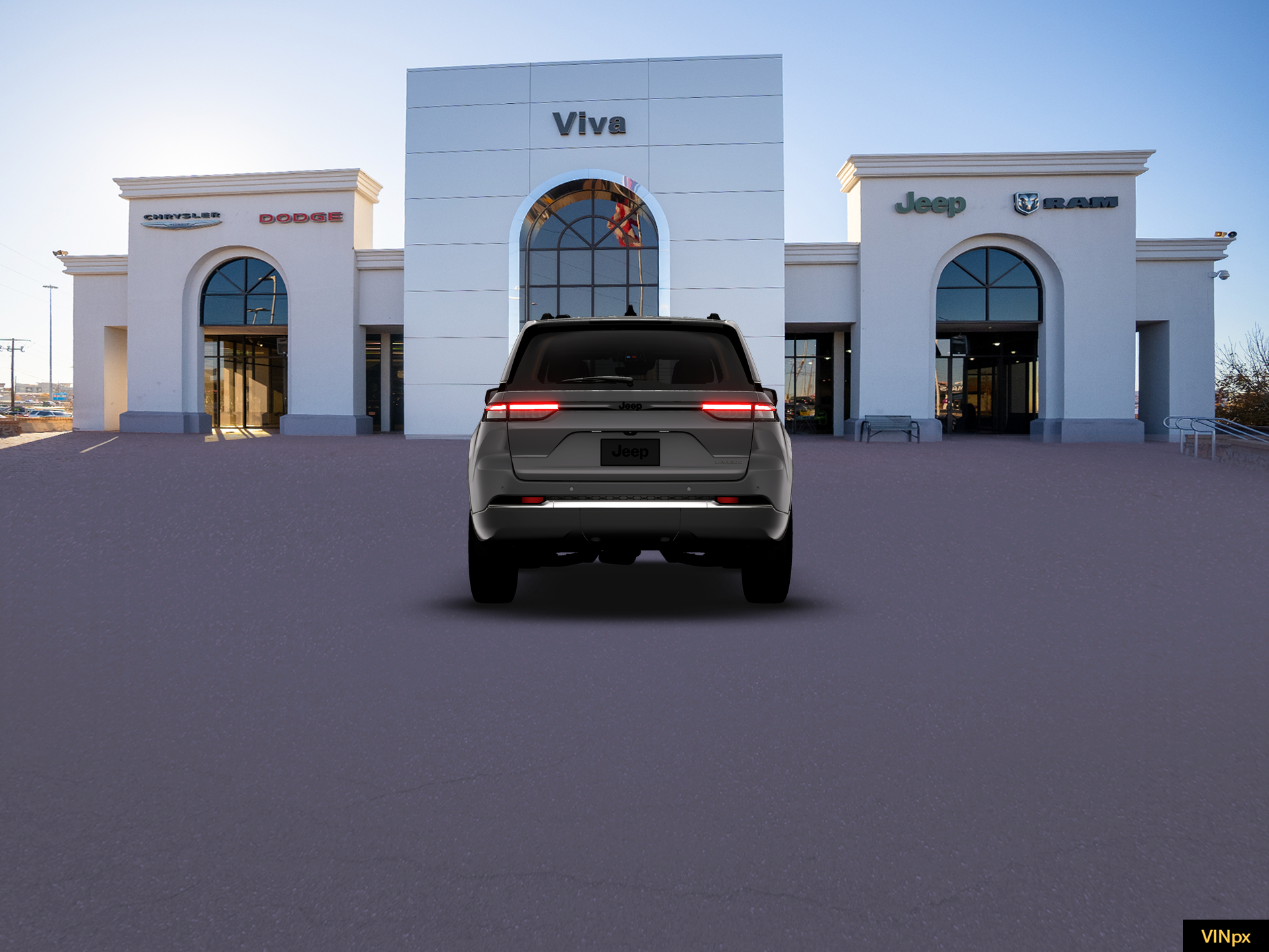 New 2026 Baltic Gray Metallic Clear-Coat Exterior Paint Jeep Laredo image 6