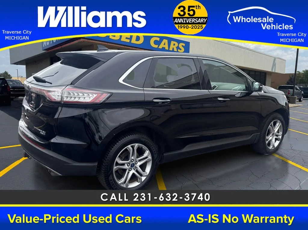 Used 2016 Shadow Black Ford Titanium image 5
