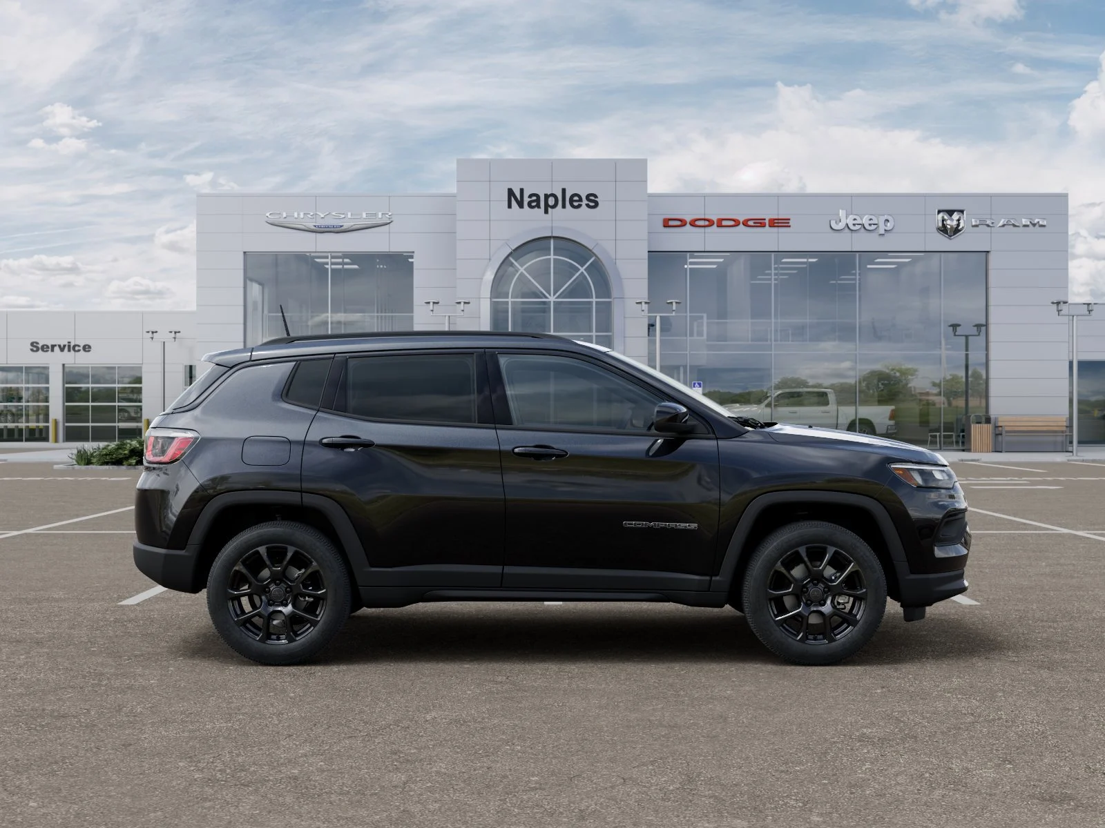 New 2026 Diamond Black Crystal Pearlcoat Jeep Latitude Altitude image 21