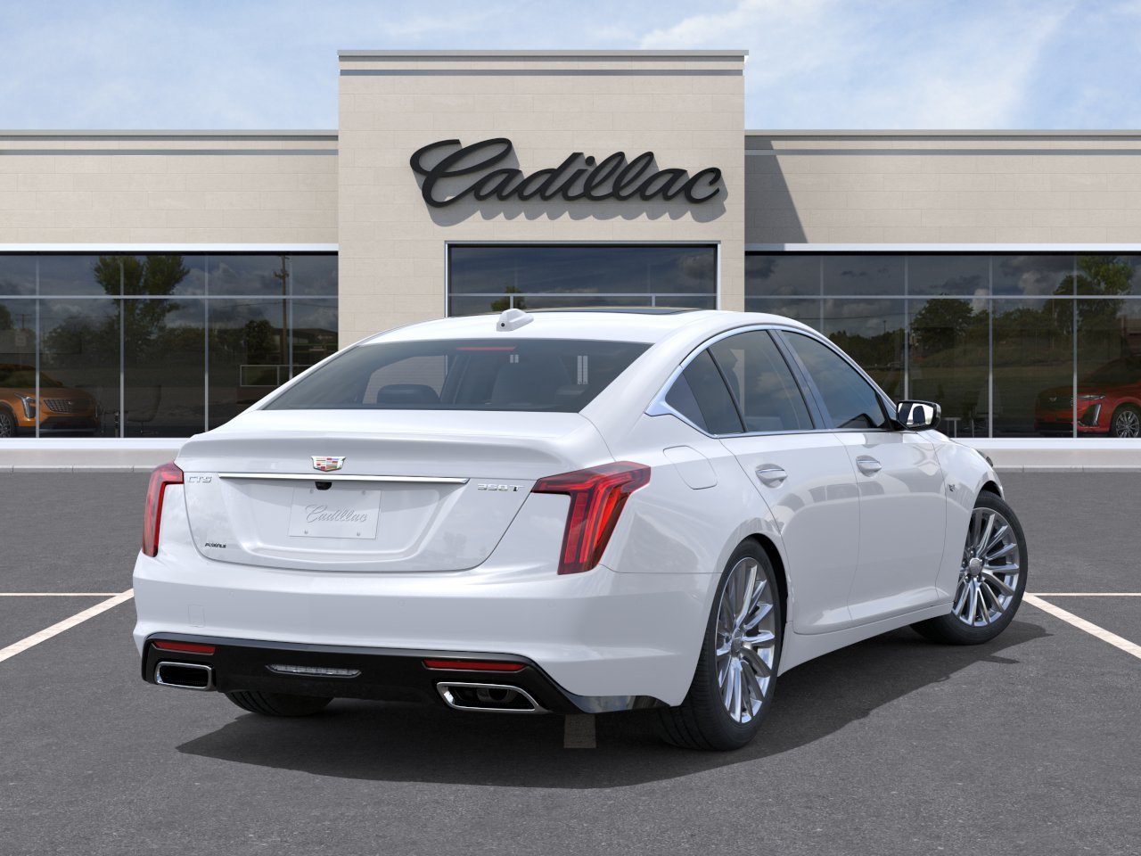 New 2026 Vibrant White Tricoat Cadillac Premium Luxury image 4