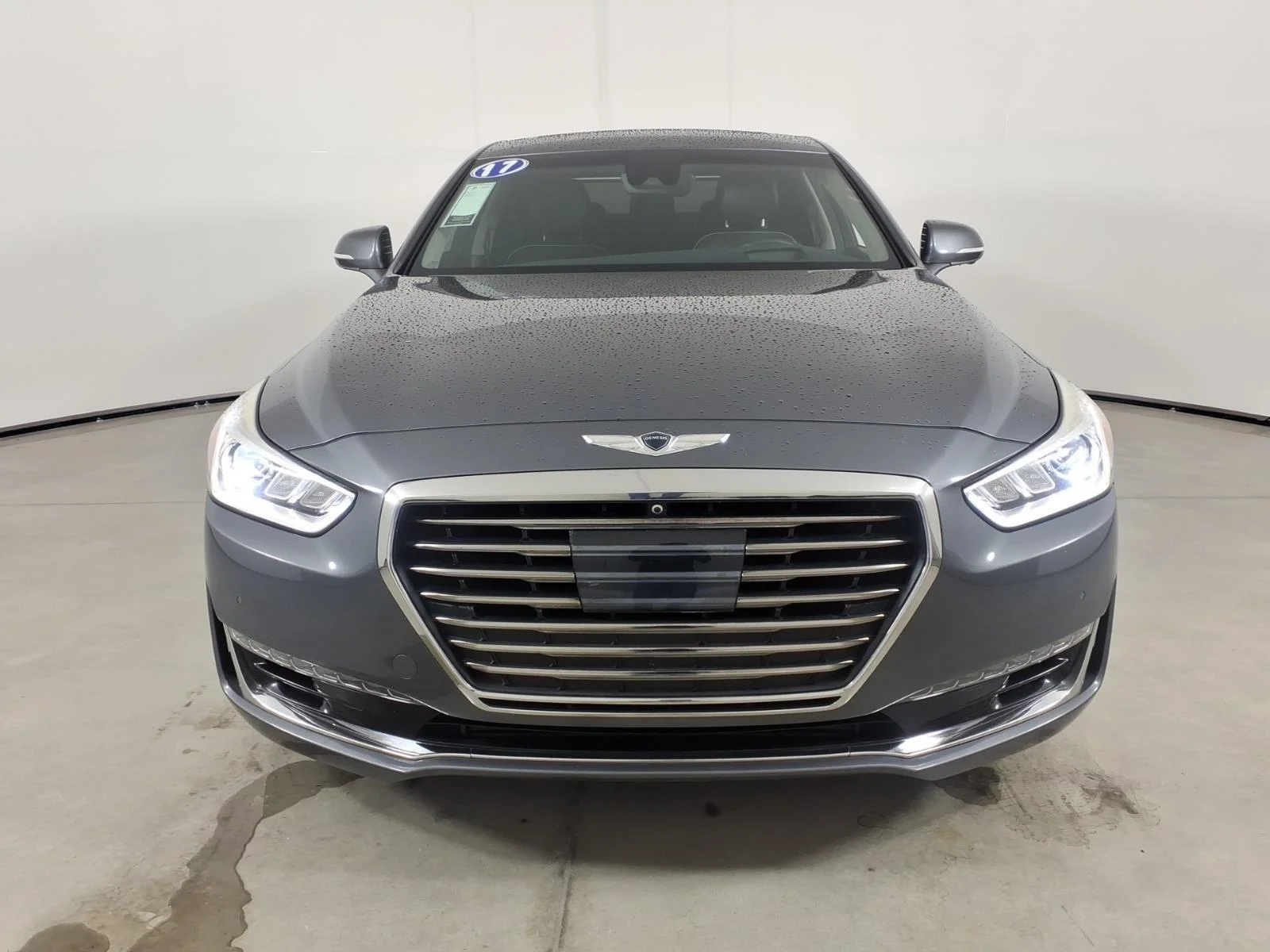 Used 2017 London Gray Metallic Genesis 3.3T Premium image 12