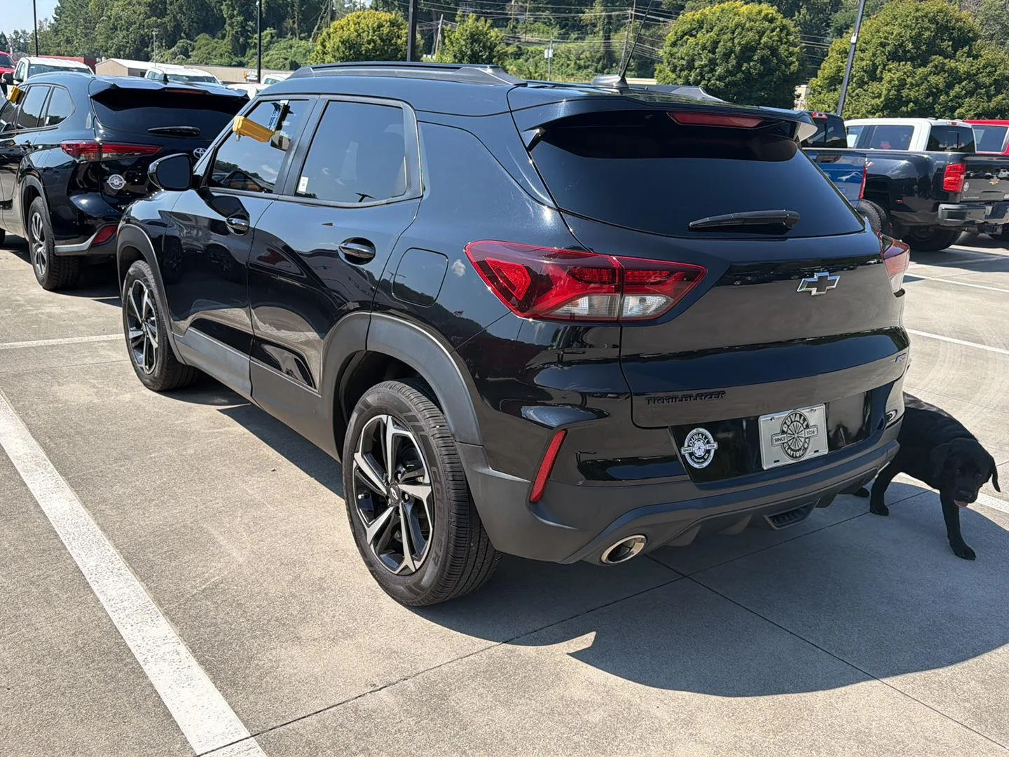 Used 2022 Mosaic Black Metallic Chevrolet RS image 5