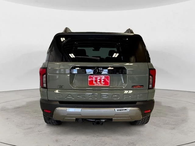 New 2026 Ash Green Honda TrailSport Elite Blackout image 4