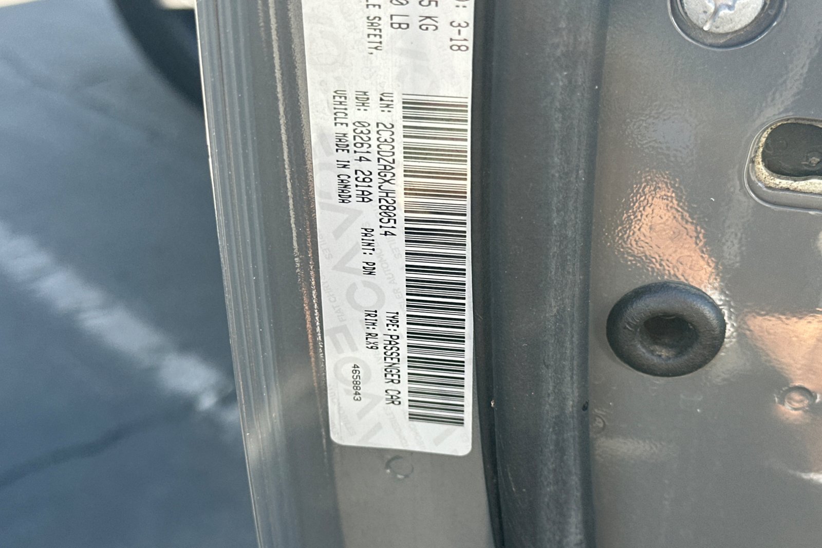 Used 2018 Destroyer Gray Clearcoat Dodge SXT Plus image 28