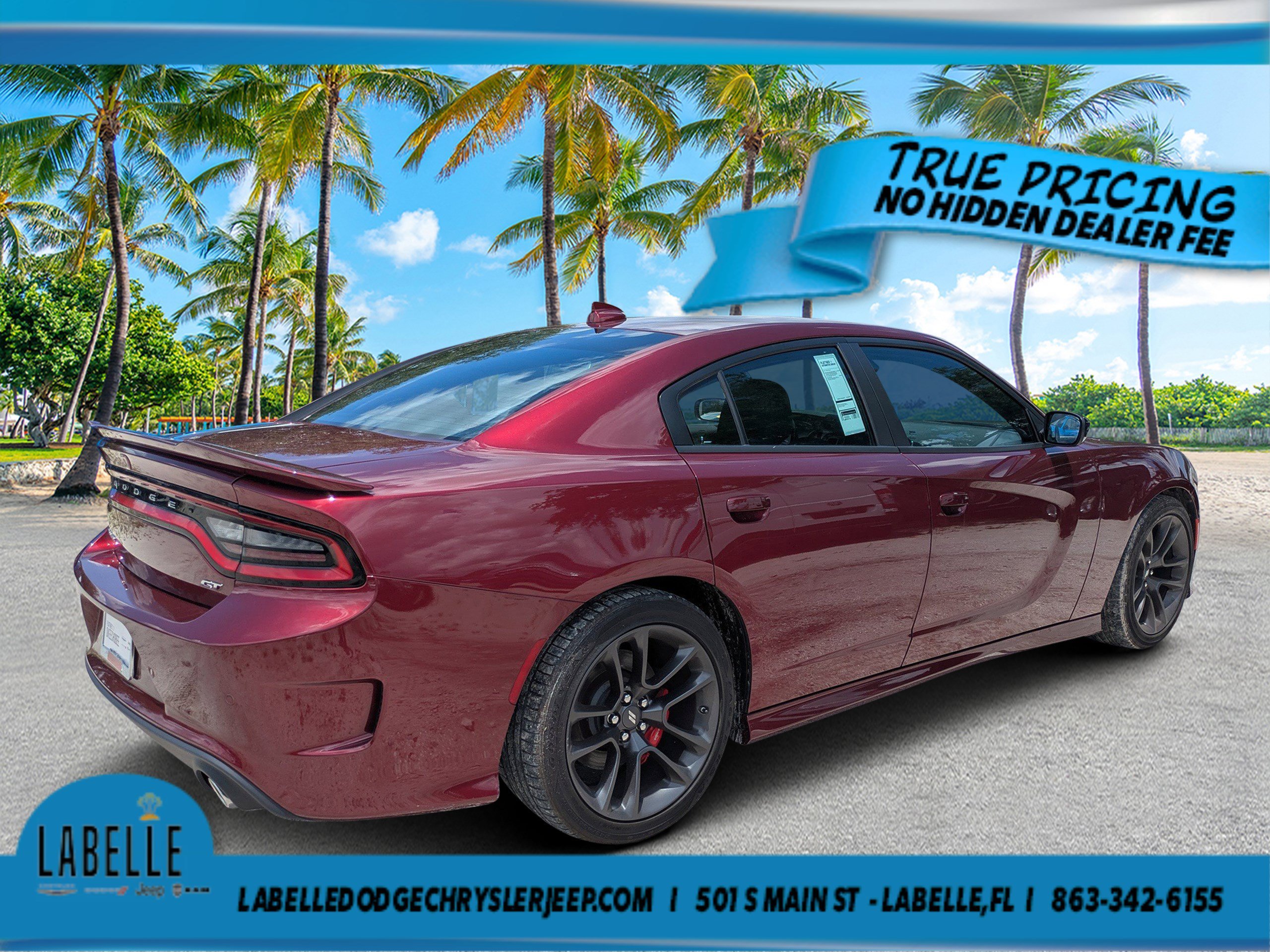 Used 2023 Octane Red Pearlcoat Dodge GT image 3