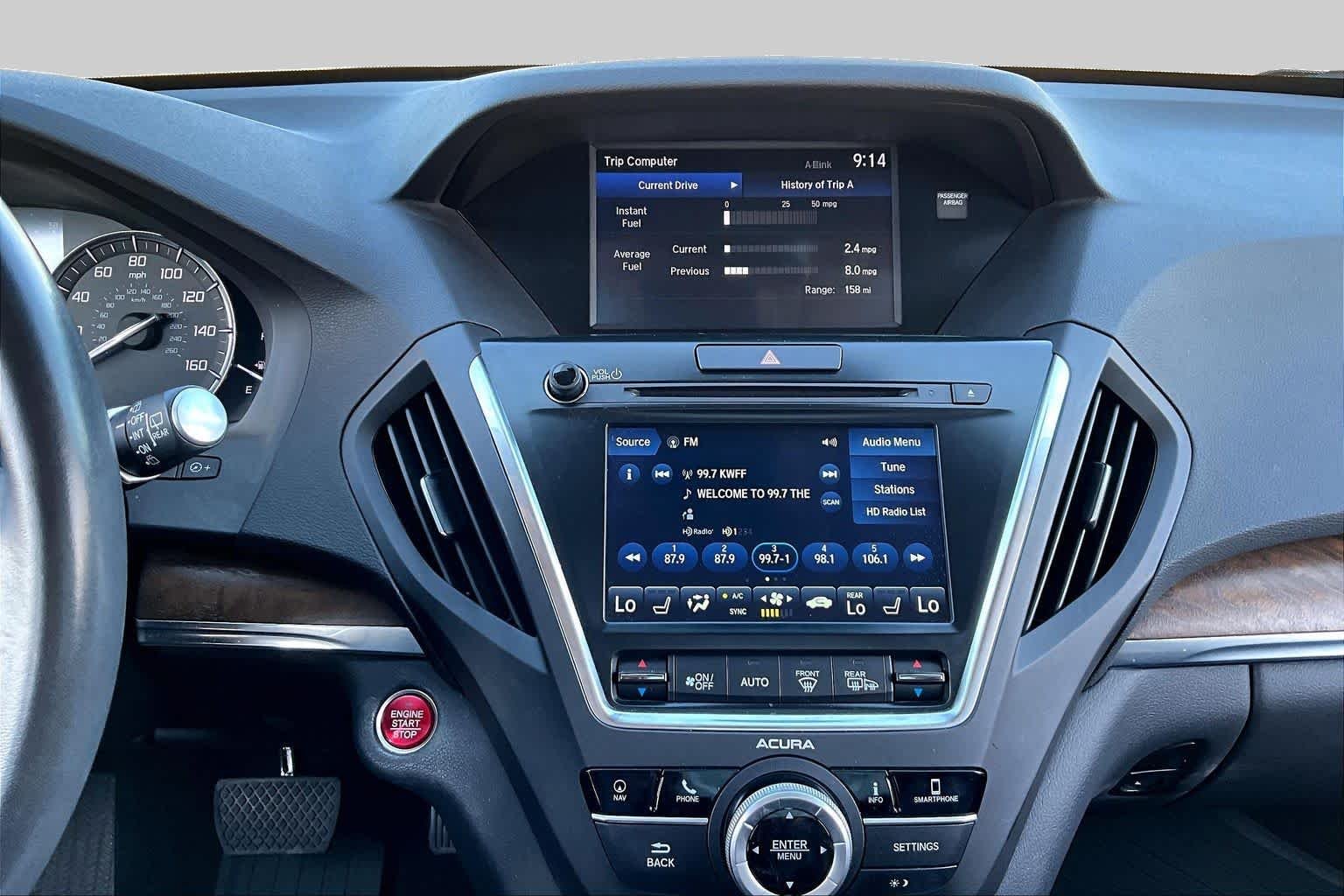 Used 2020 Majestic Black Pearl Acura SH-AWD with Technology Package image 7