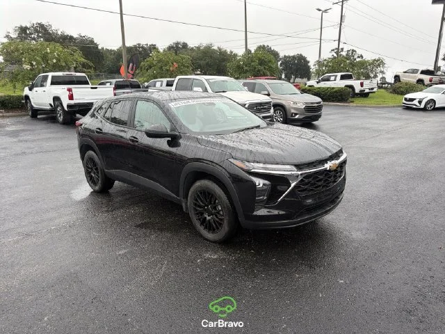 Used 2024 Mosaic Black Metallic Chevrolet LS image 2