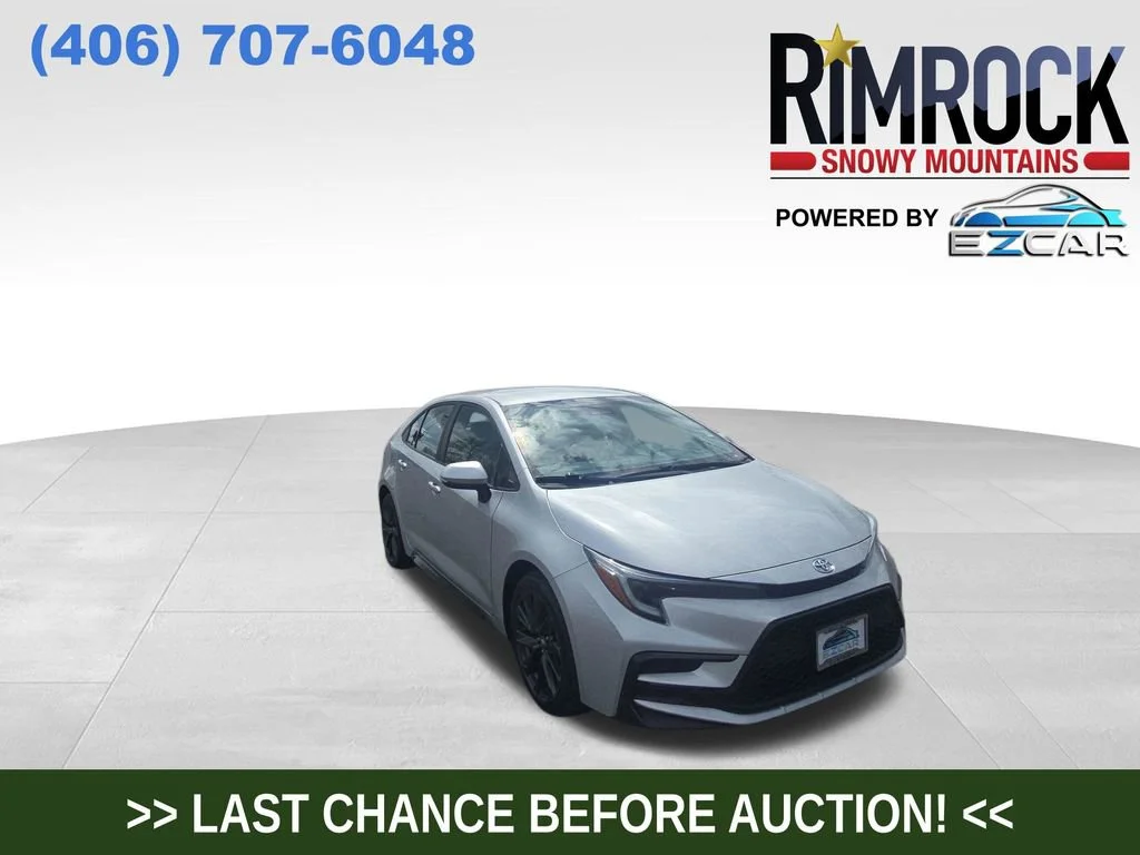 Used 2024 Silver Toyota SE image 1