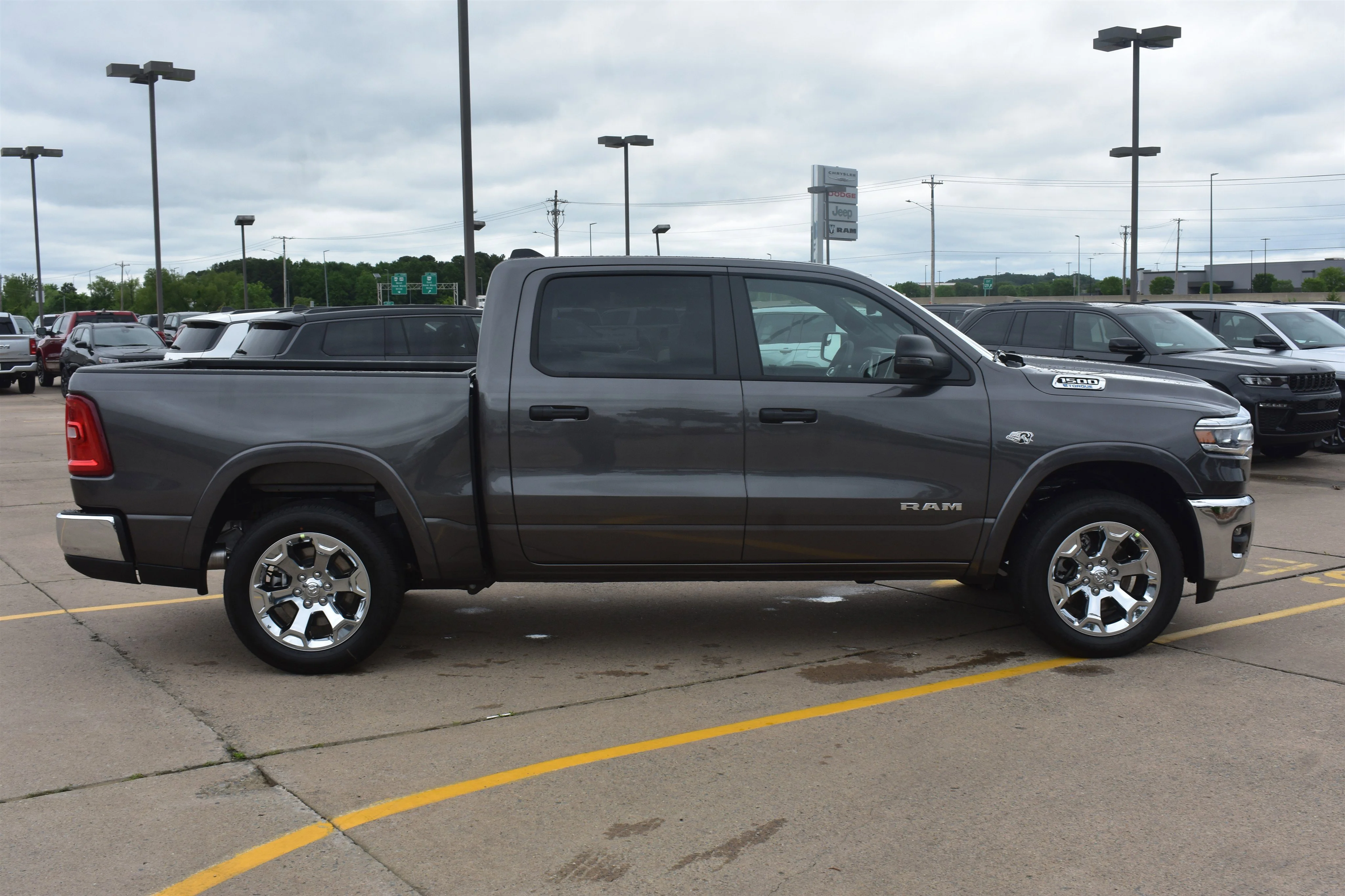 New 2026 Granite Crystal Metallic Clearcoat Ram Big Horn image 4