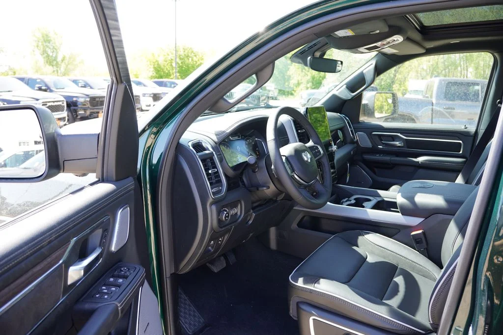 New 2026 Serrano-Green Metallic Exterior Paint RAM Laramie image 10