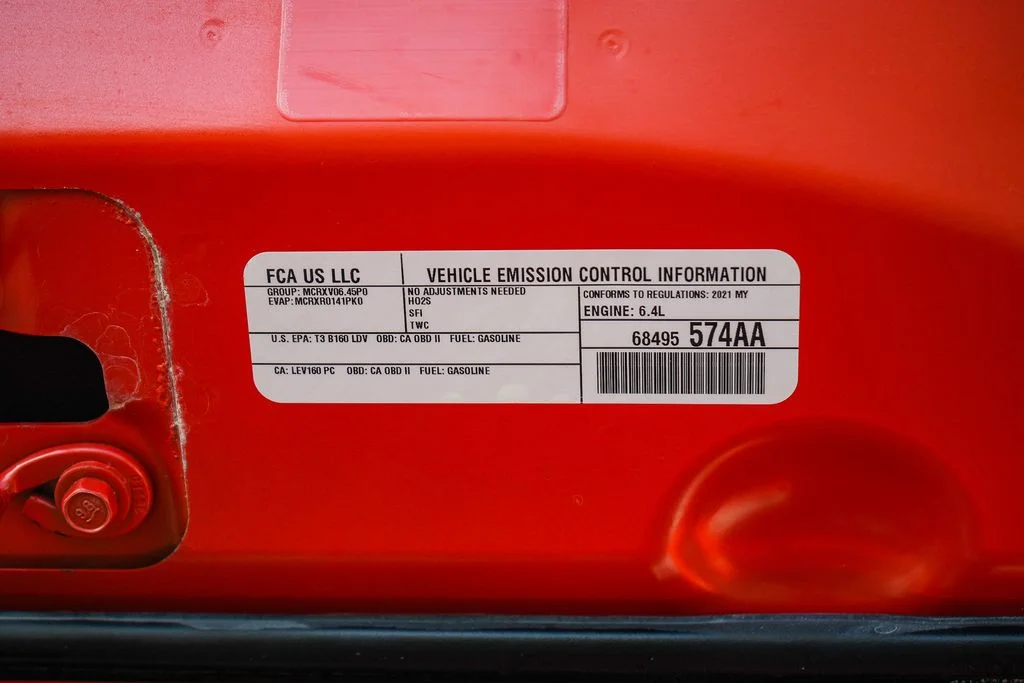 Used 2021 Orange Dodge R/T Scat Pack image 28