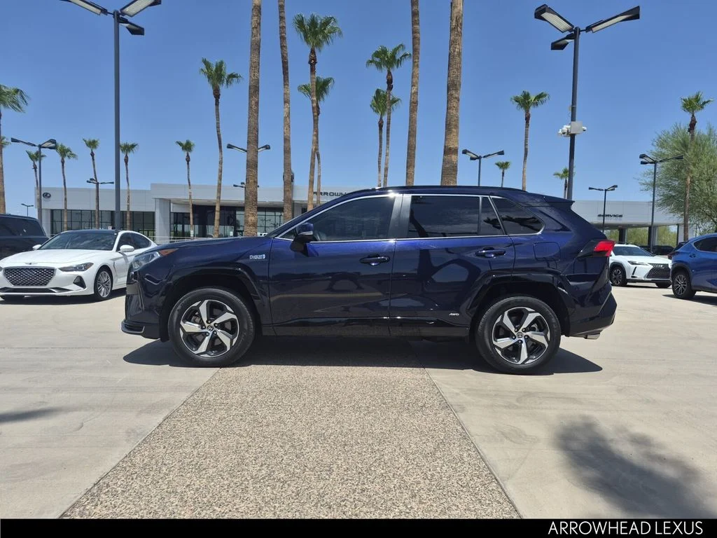 Used 2021 Blue Toyota SE image 3