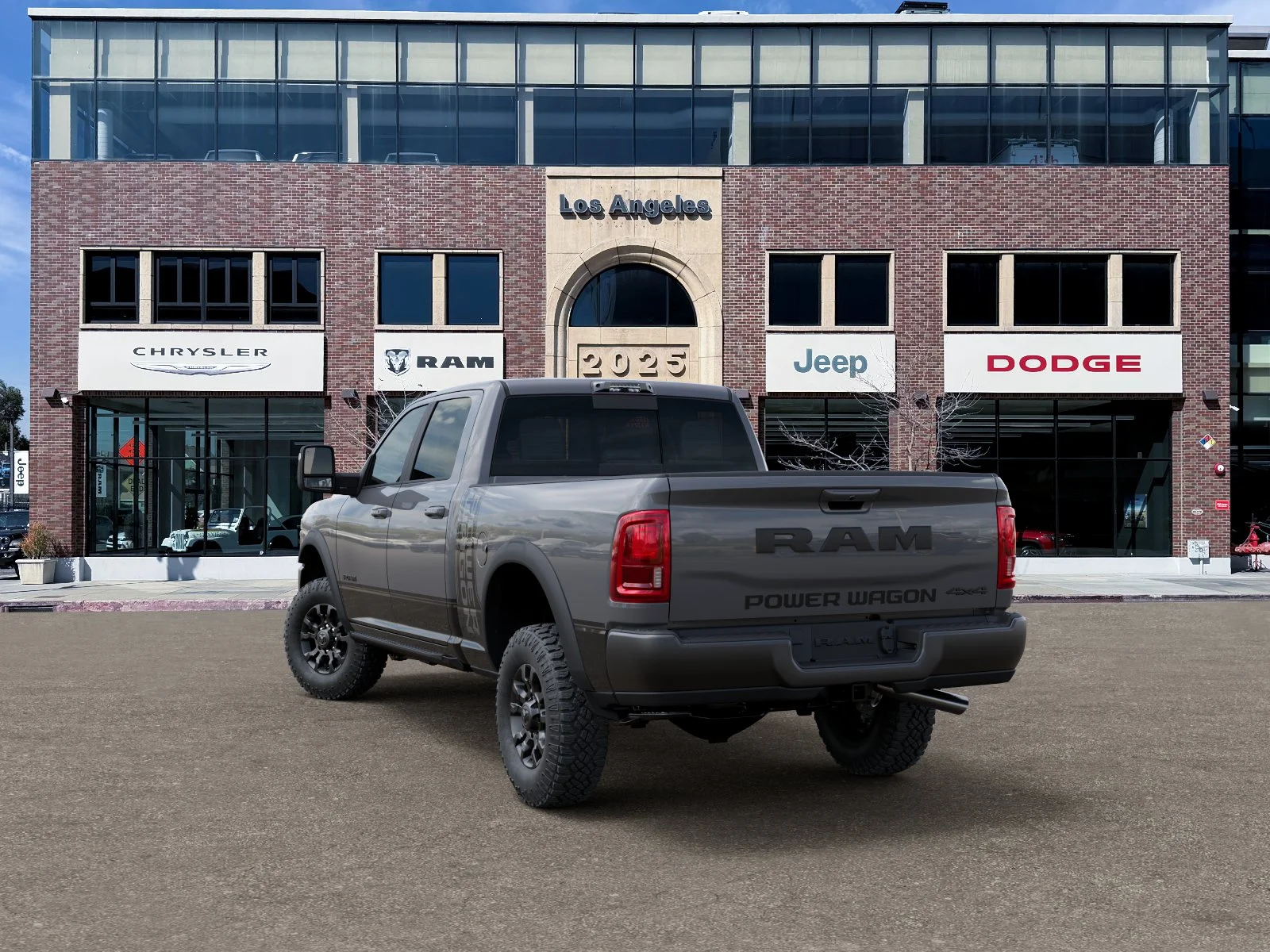 New 2026 Ceramic Gray Clear-Coat Exterior Paint RAM Power Wagon image 29