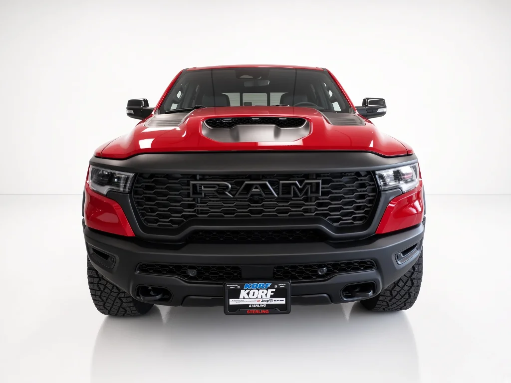 New 2026 Molten Red Pearl-Coat Exterior Paint RAM RHO image 2