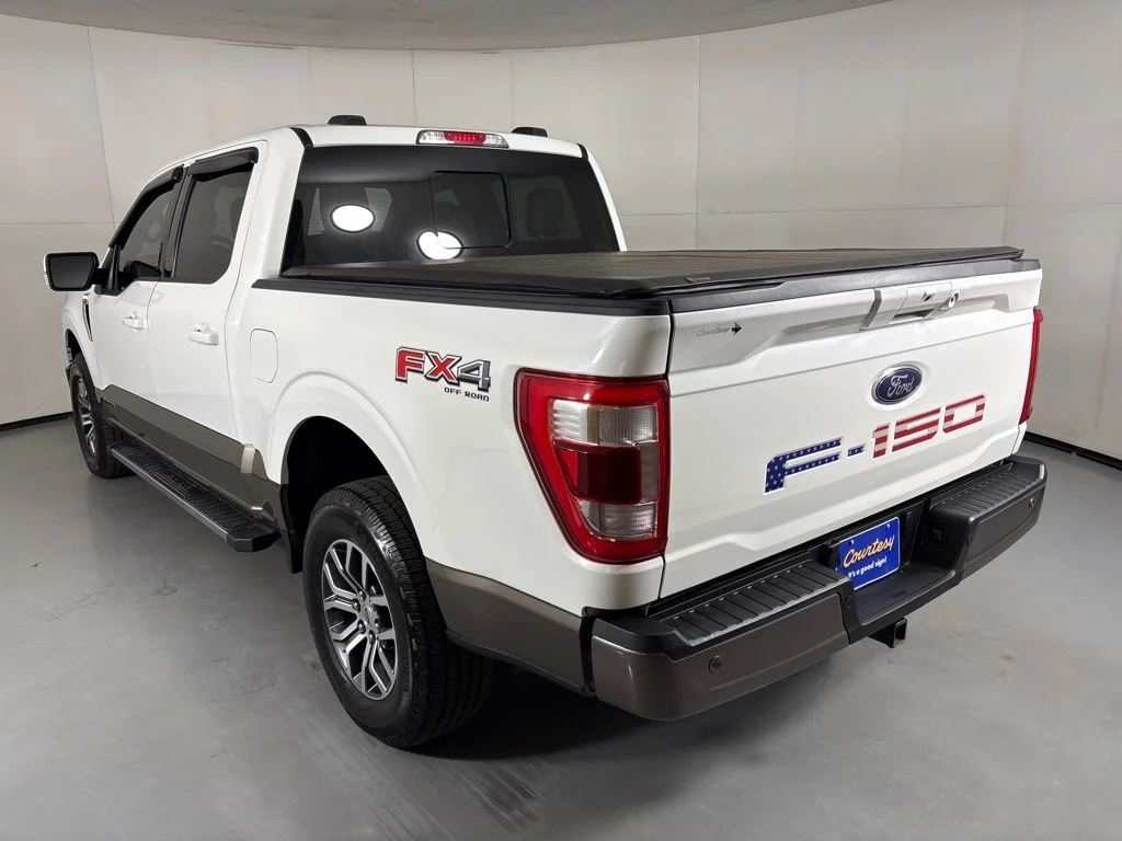 Used 2021 Black Ford Lariat image 6