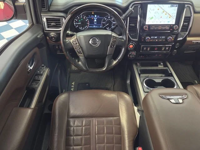 Used 2021 Red Nissan Platinum Reserve image 7
