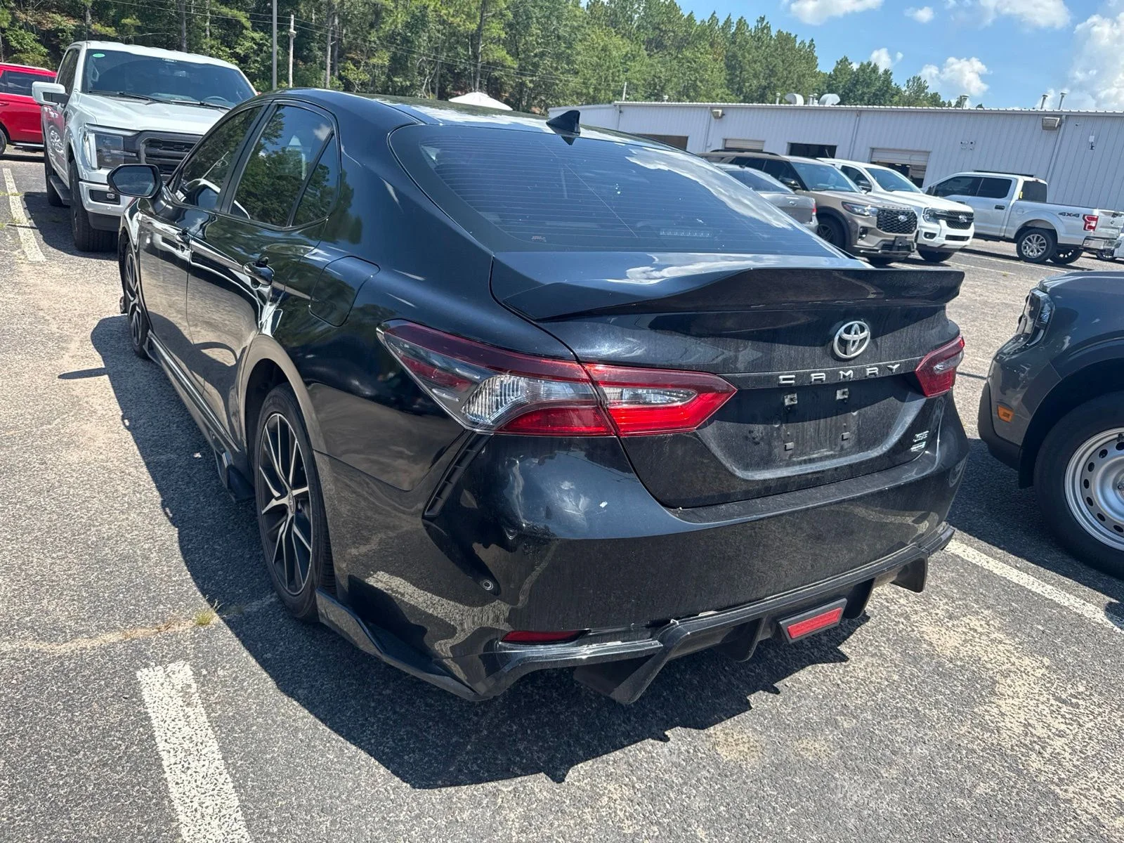 Used 2023 Black Toyota SE image 4