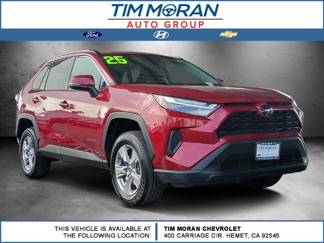 Used 2025 Red Toyota XLE image 1