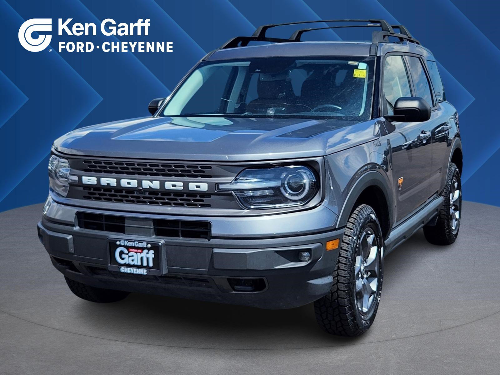 Used 2021 Gray Metallic Ford Badlands image 1