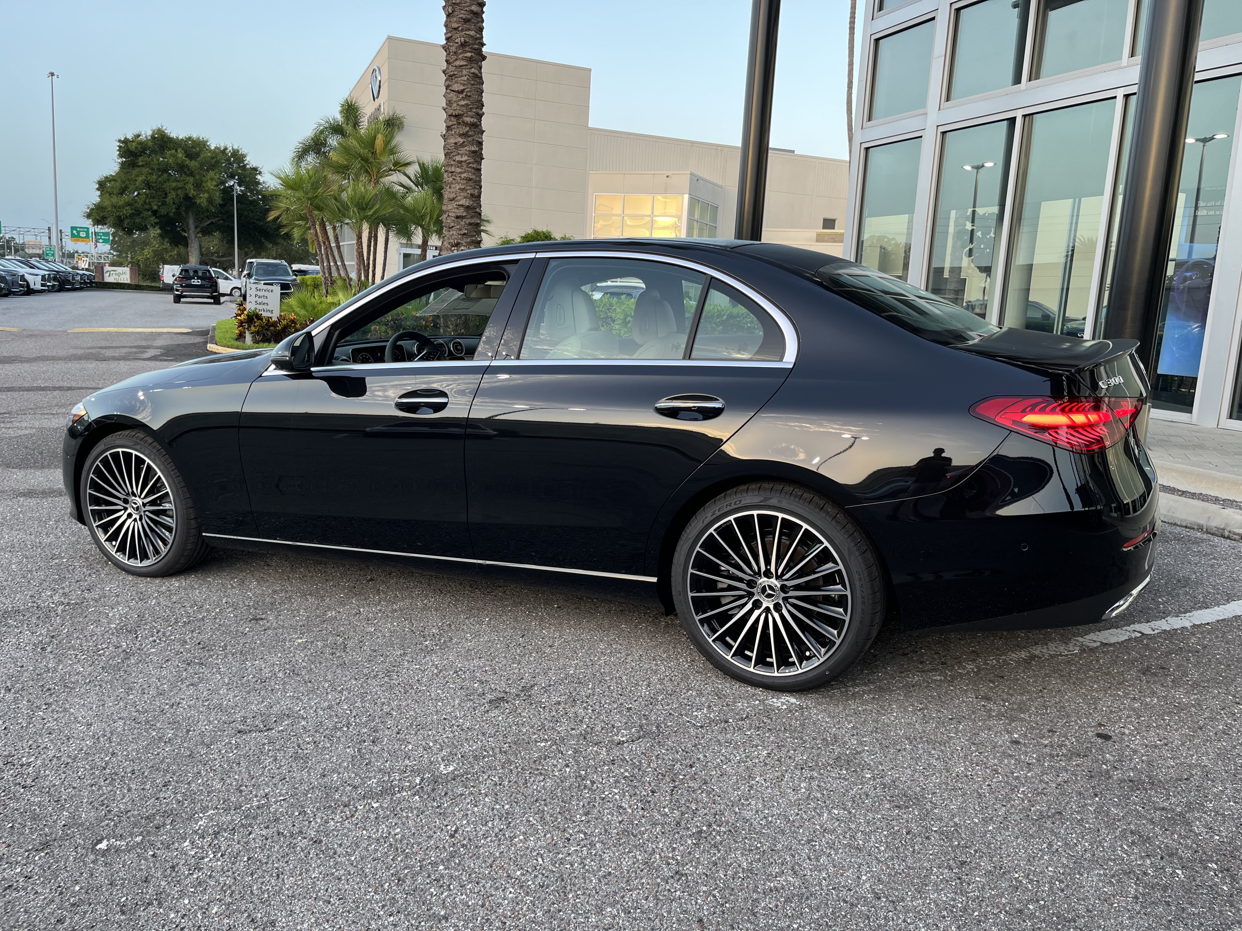 New 2026 Obsidian Black Metallic Mercedes-Benz C 300 image 4