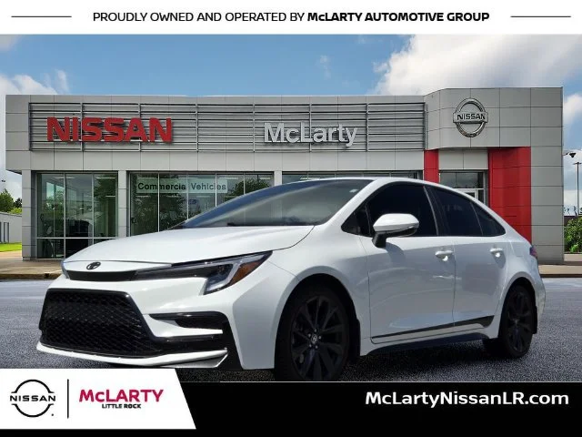 Used 2024 White Toyota SE image 1
