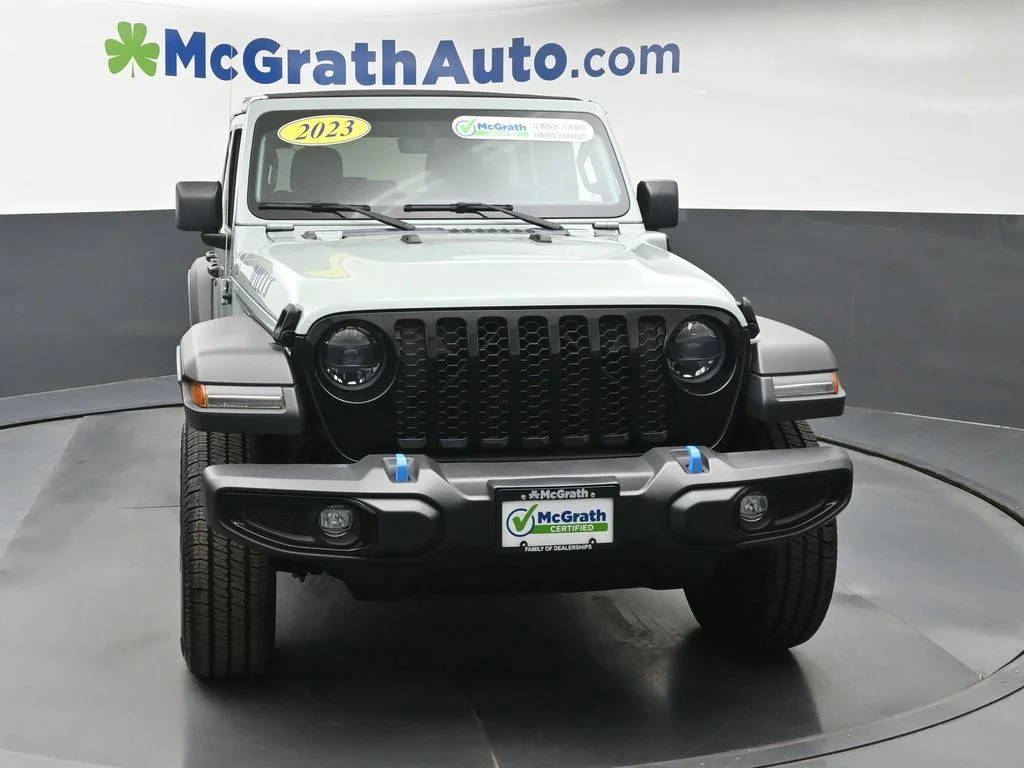 Used 2023 Gray Jeep Willys 4xe image 6