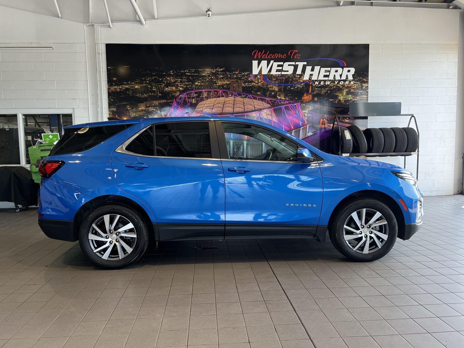Used 2024 Riptide Blue Metallic Chevrolet LT image 9