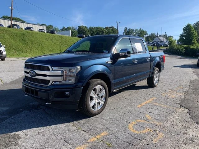 Used 2019 Blue Ford Platinum image 4
