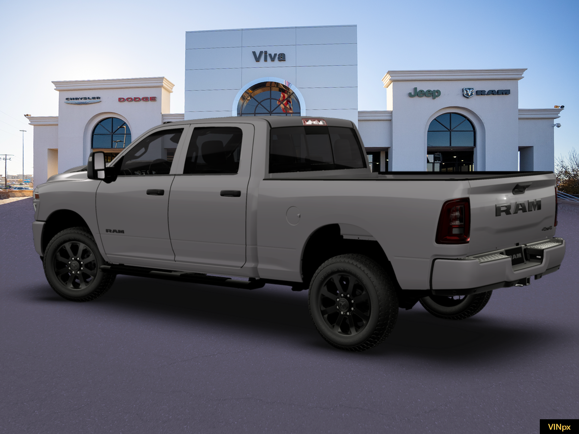 New 2026 Ceramic Gray Clear-Coat Exterior Paint RAM  image 16