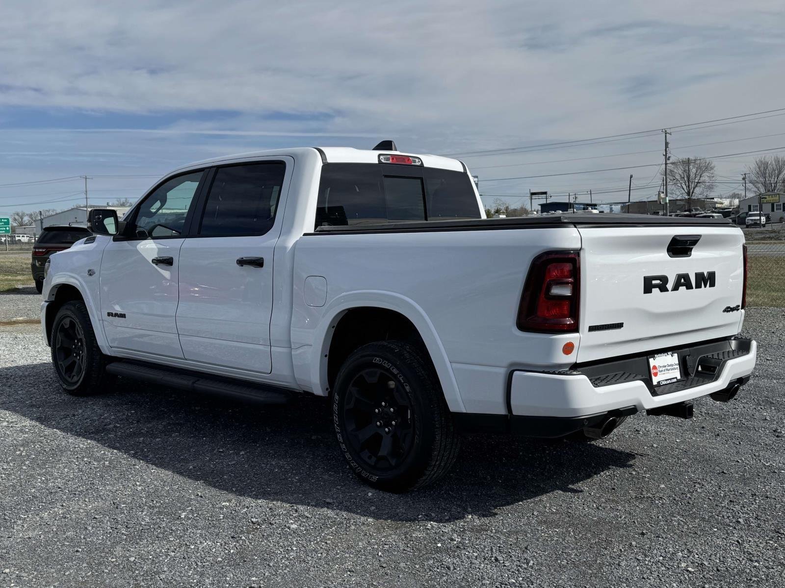 New 2026 Bright White Clear-Coat Exterior Paint RAM Big Horn image 23