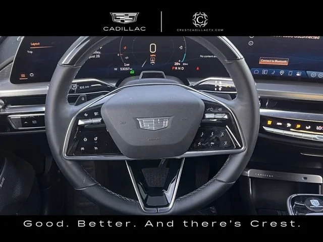 Used 2024 Crystal White Tricoat CADILLAC Luxury 2 image 13