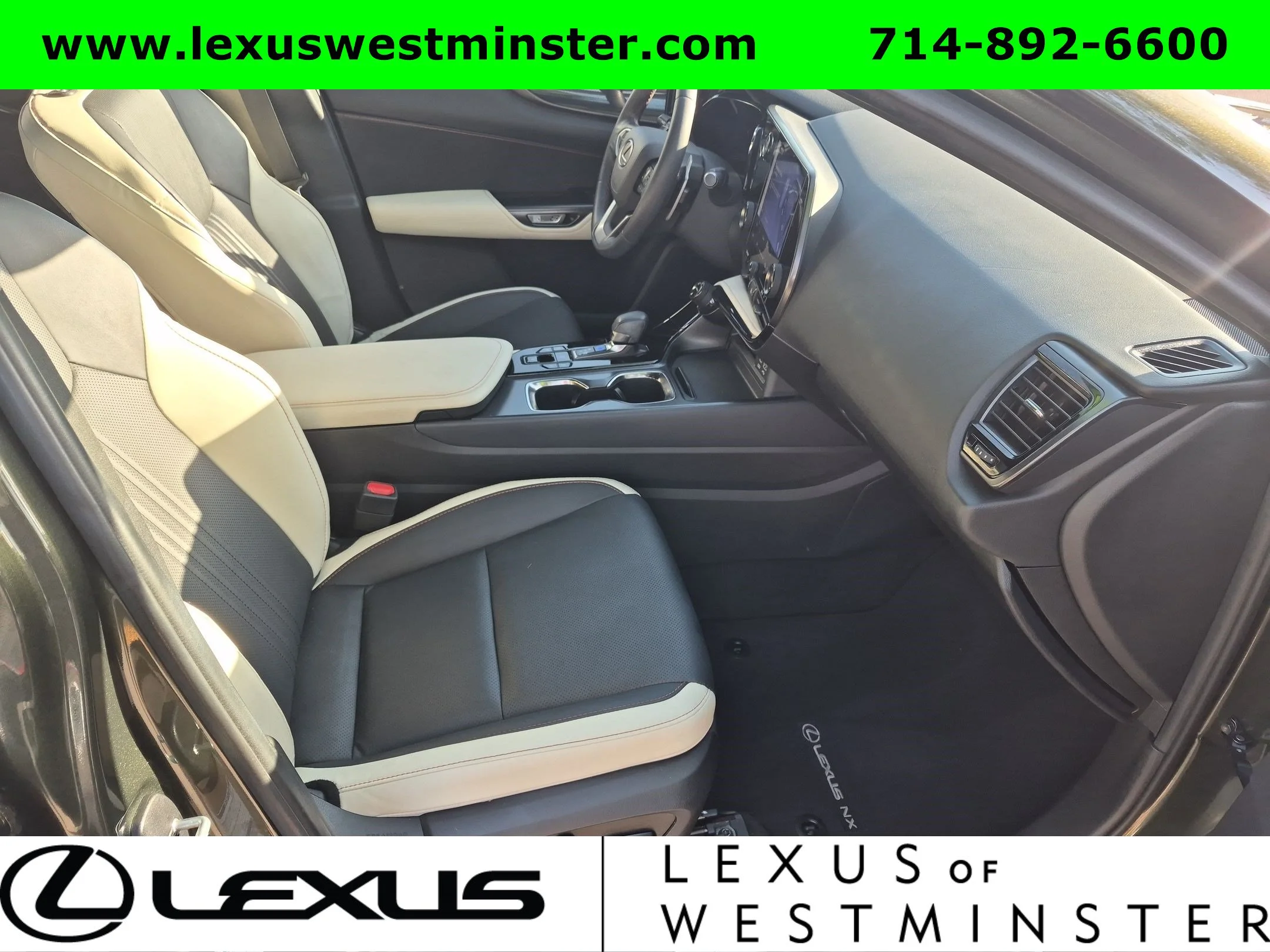 Certified Used 2023 Nori Green Pearl Lexus NX 350 image 6