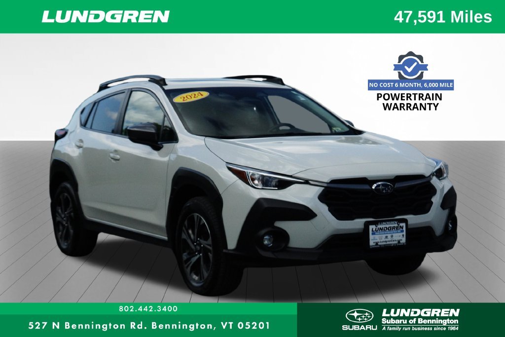 Used 2024 White Subaru Premium image 1